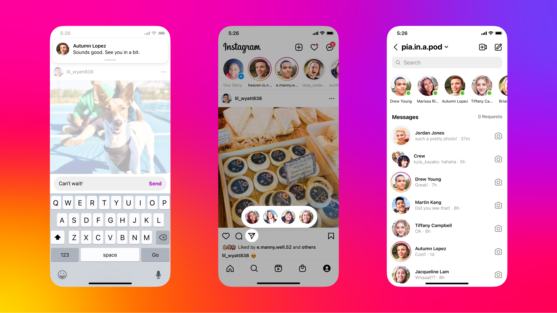 Instagram’s New Messaging Features